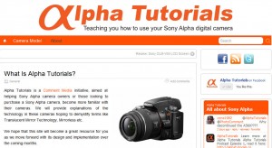 Alpha Tutorials Website